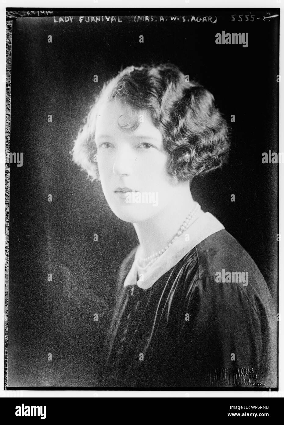 Lady Furnival (Mrs. A.W.S. Agar Stock Photo - Alamy