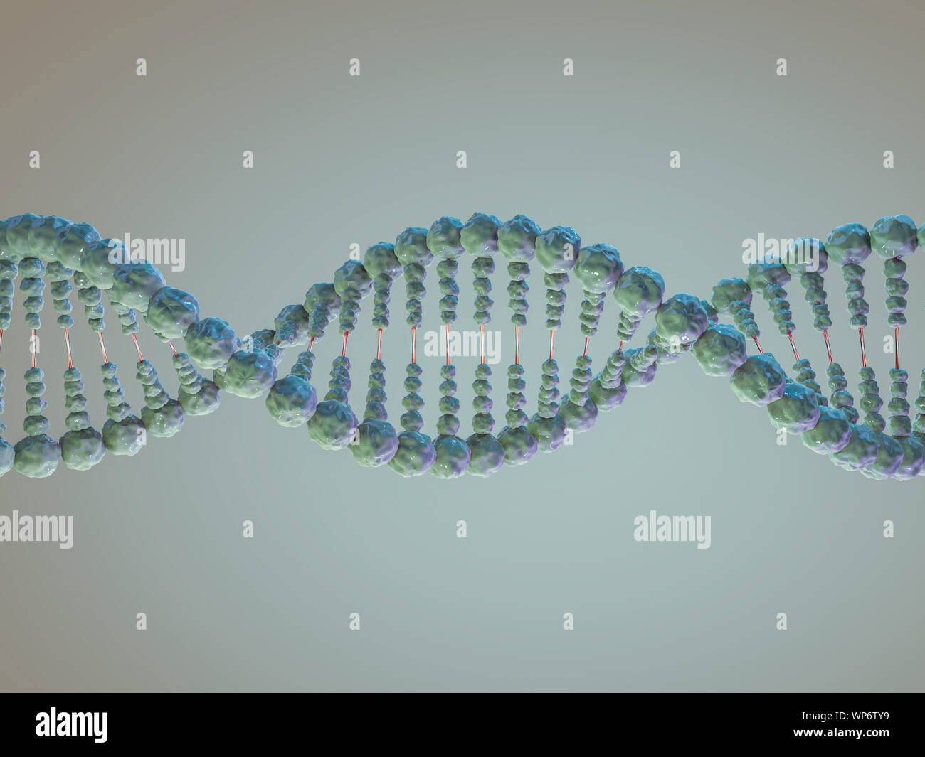 DNA chain. Abstract scientific background. Beautiful illustraion ...
