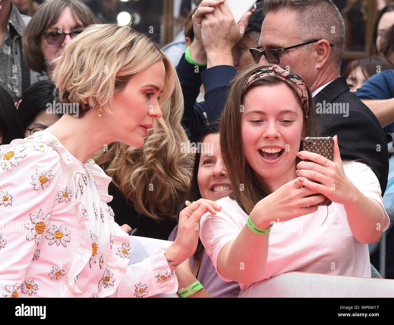 TORONTO, ONTARIO SEPTEMBER 07 Sarah Paulson attends the "Abominable