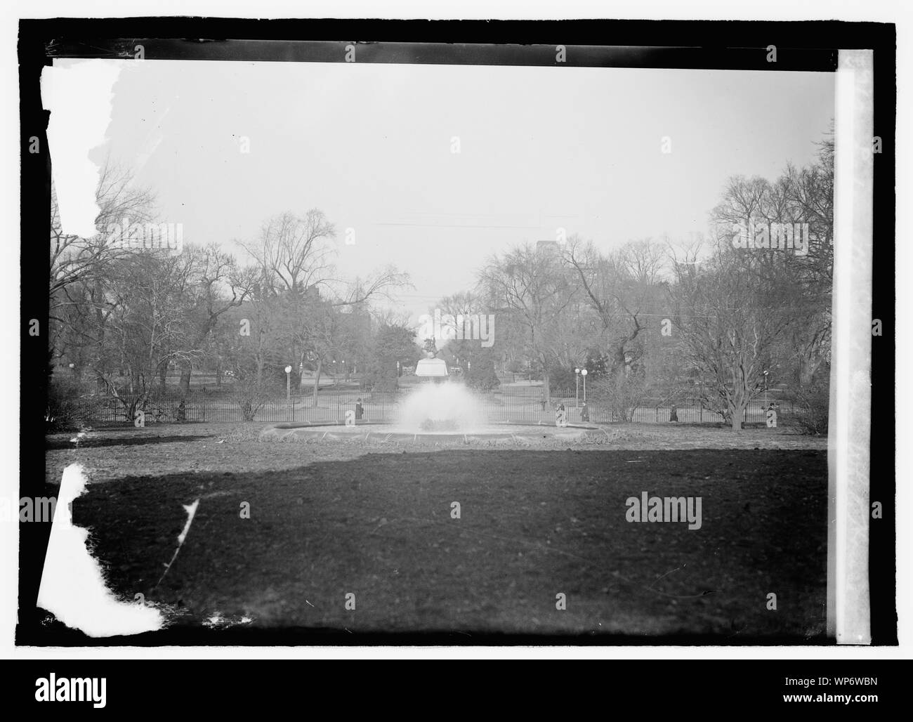 Lafayette Park from White House Stock Photo Alamy