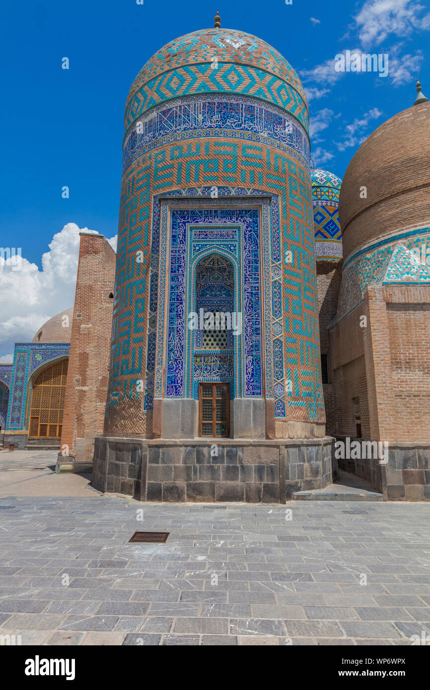 Sheikh Safi-ad-din Ardabili tomb, Ardabil, Ardabil Province, Iran Stock Photo