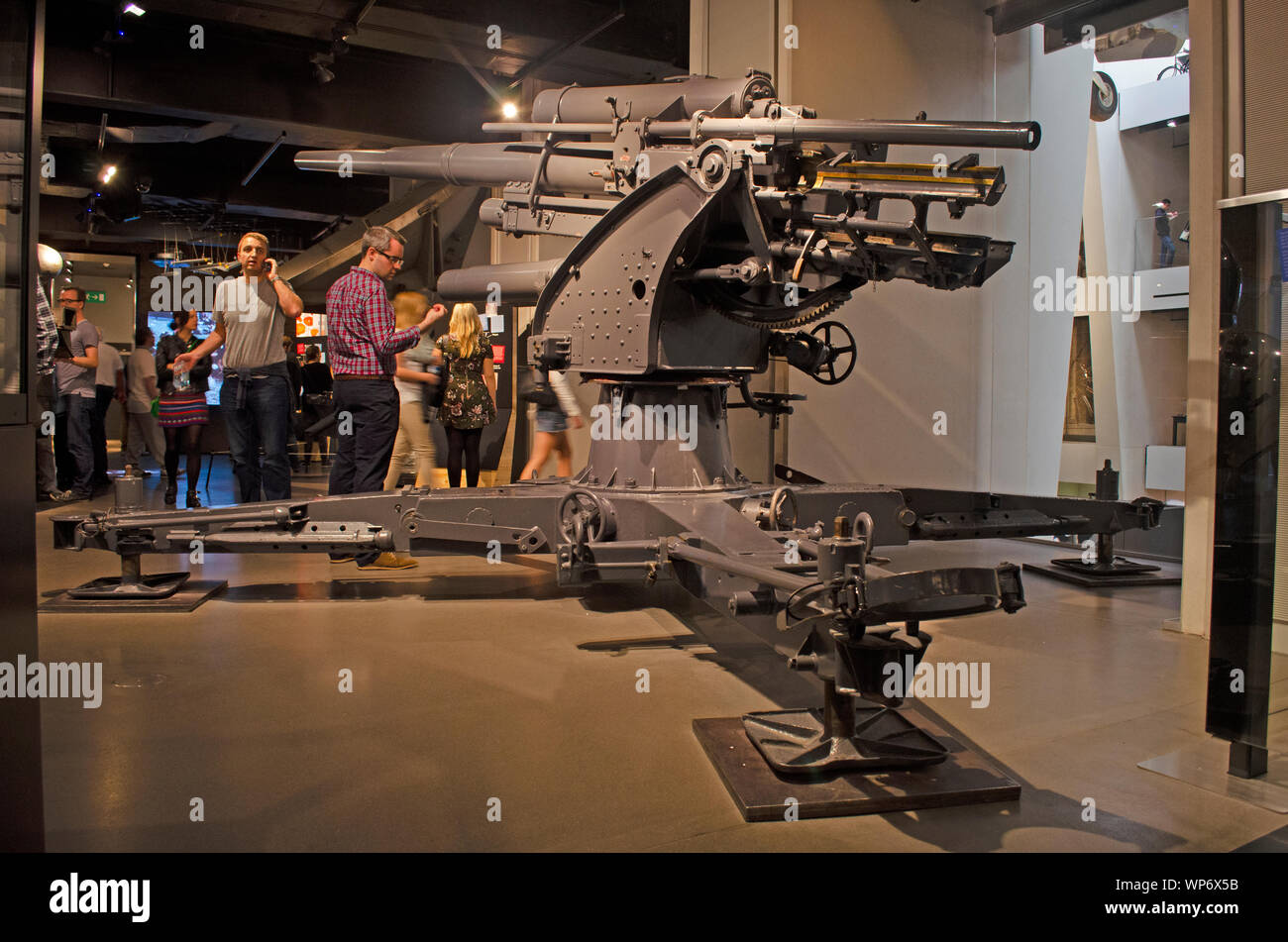German 88mm Anti Aircraft Gun Aa Gun At The Imperial War Museum