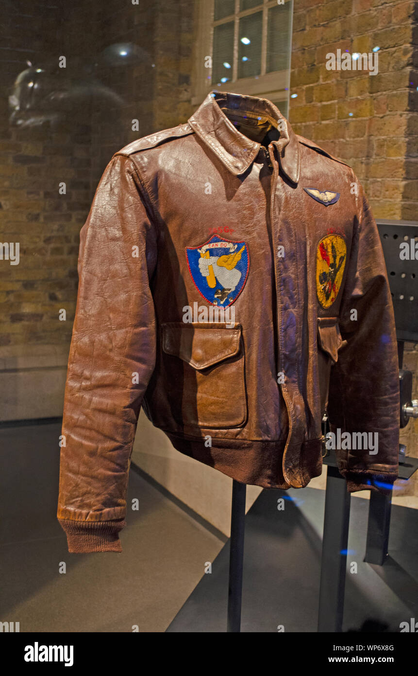 American Airman's Leather Jacket.. Flying Jacket, Type A-2: 364thBS ...