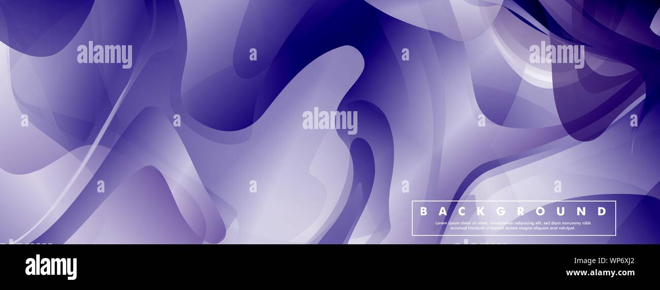 liquid abstract purple wavy background. eps 10 vector design illustrations. Stock Vector