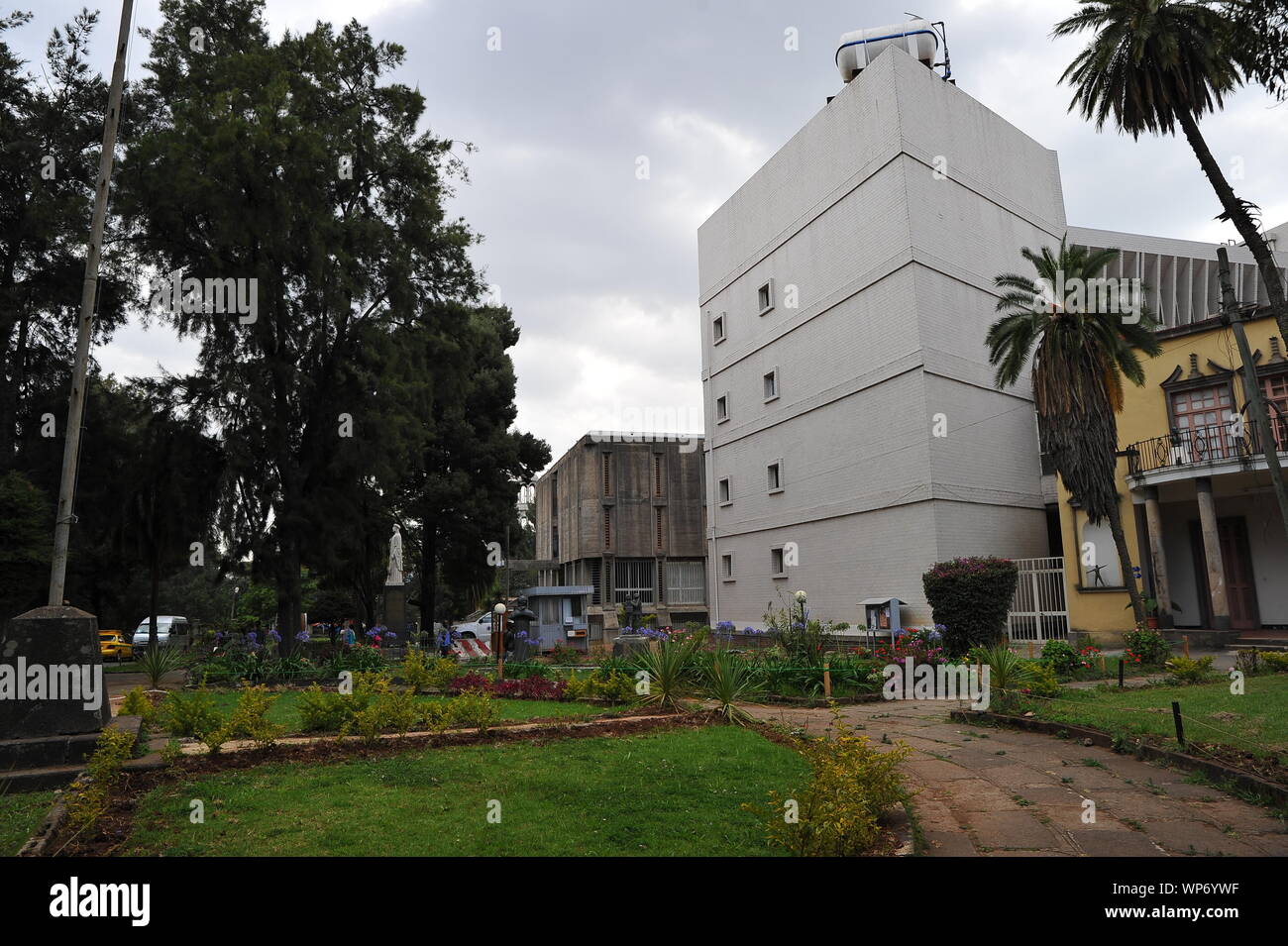 National Museum of Addis Abeba Stock Photo