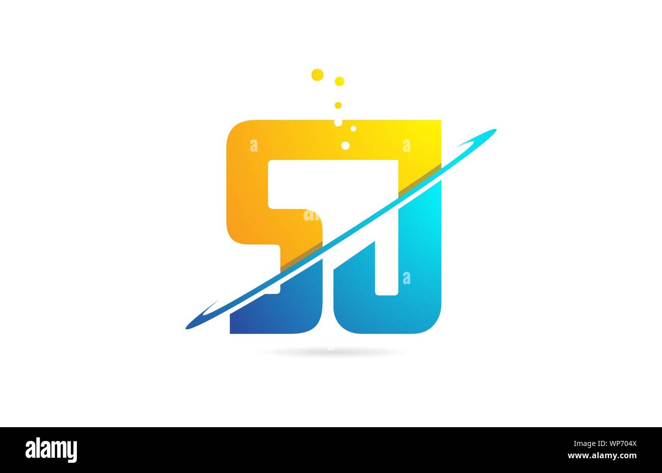 Sj alphabet Stock Vector Images - Alamy