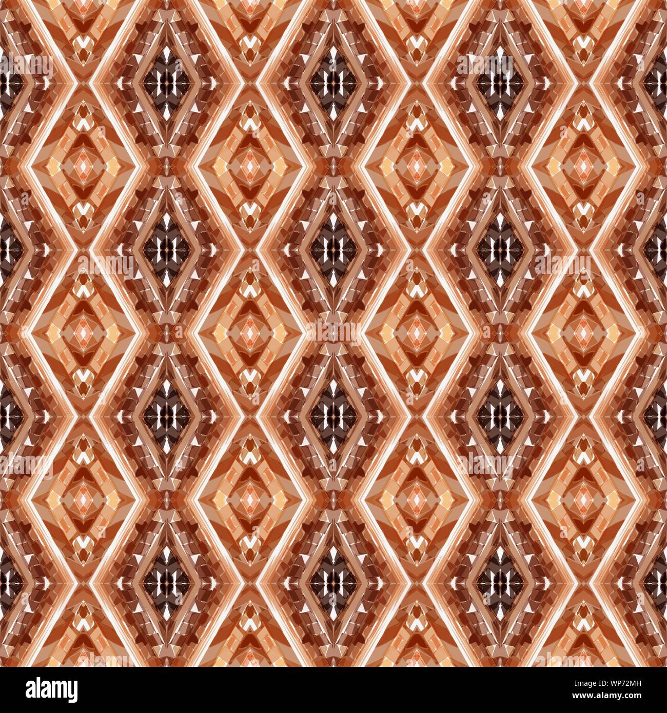 repeatable pattern with indian red, moderate red and antique white colors. seamless graphic can ...