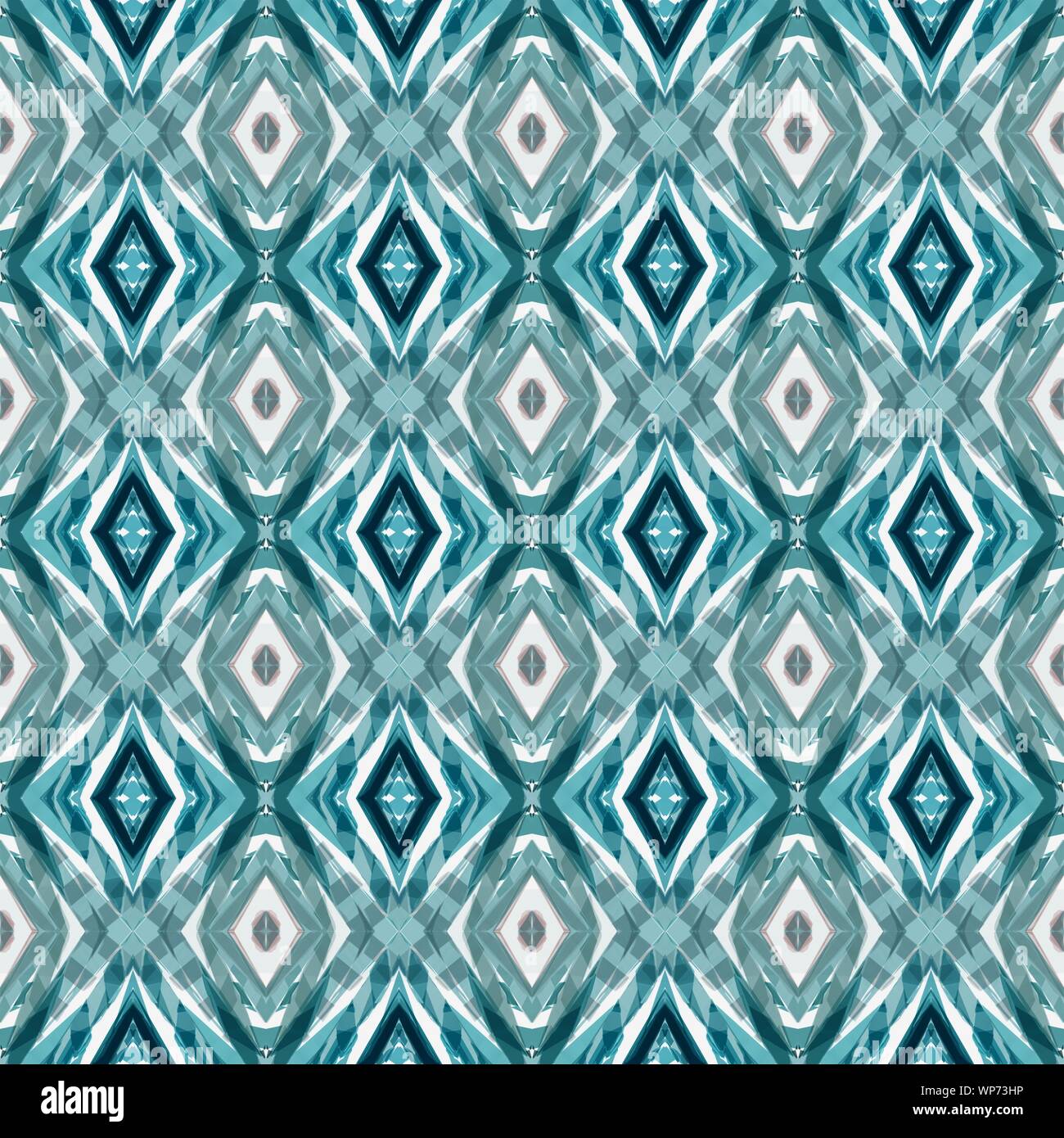 repeatable pattern with cadet blue, lavender and teal blue colors ...