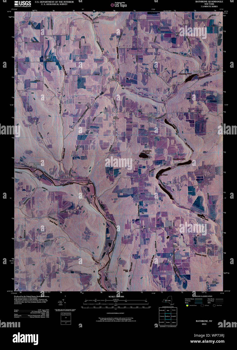 New York NY Rathbone 20100305 TM Inverted Restoration Stock Photo Alamy