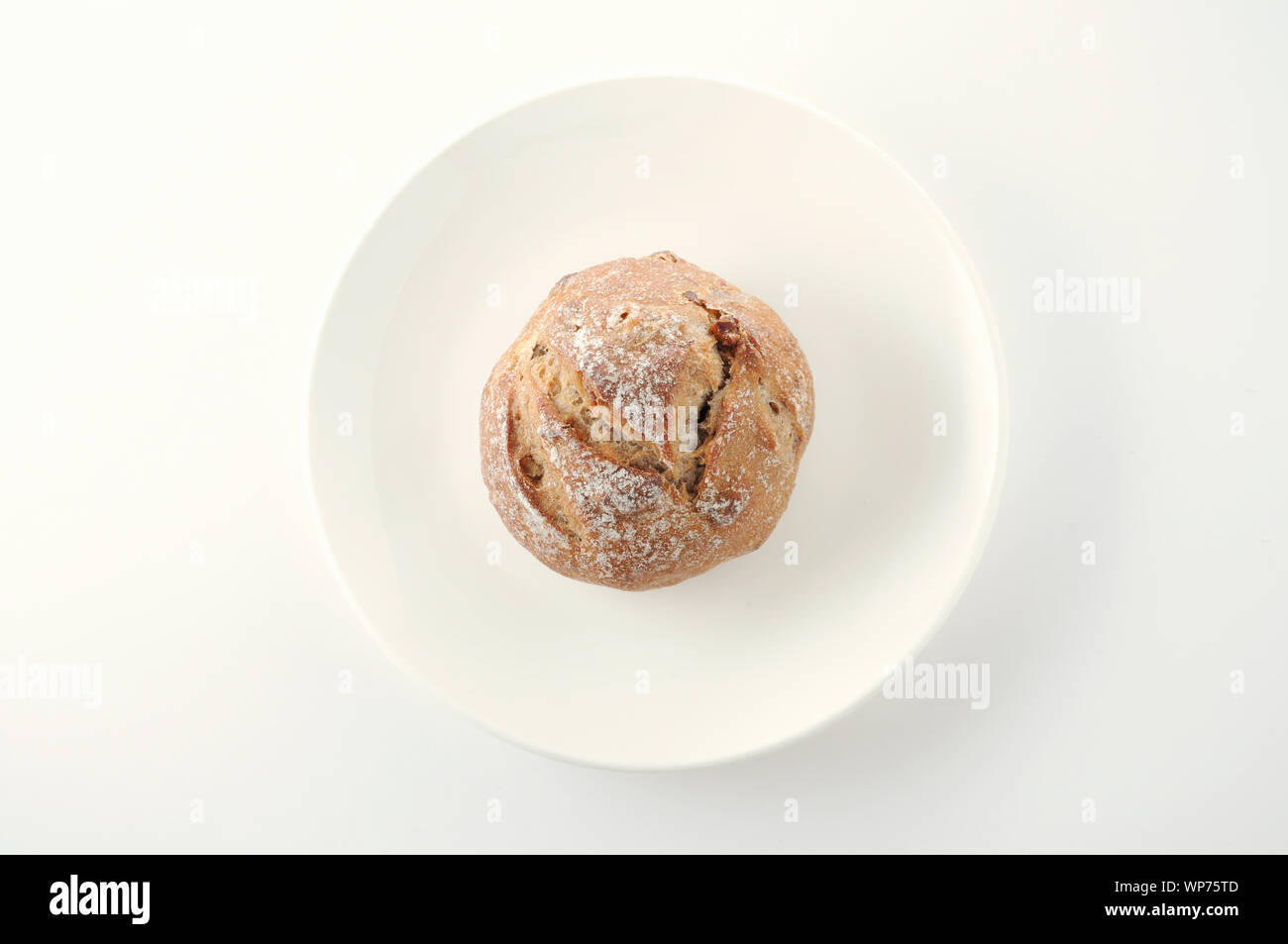 french bread isolated on white background Stock Photo - Alamy