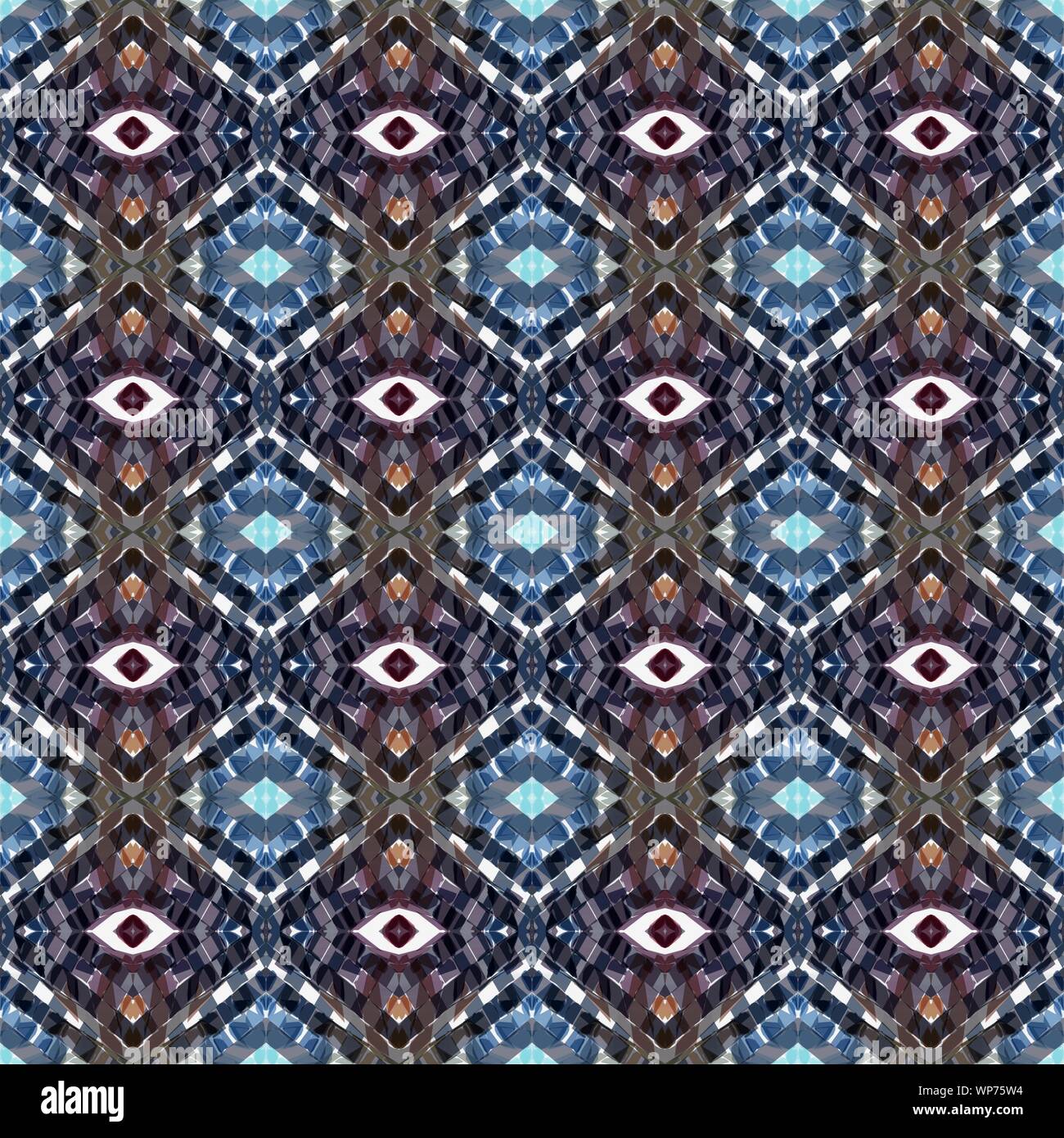 seamless pattern with dark slate gray, very dark violet and light gray ...