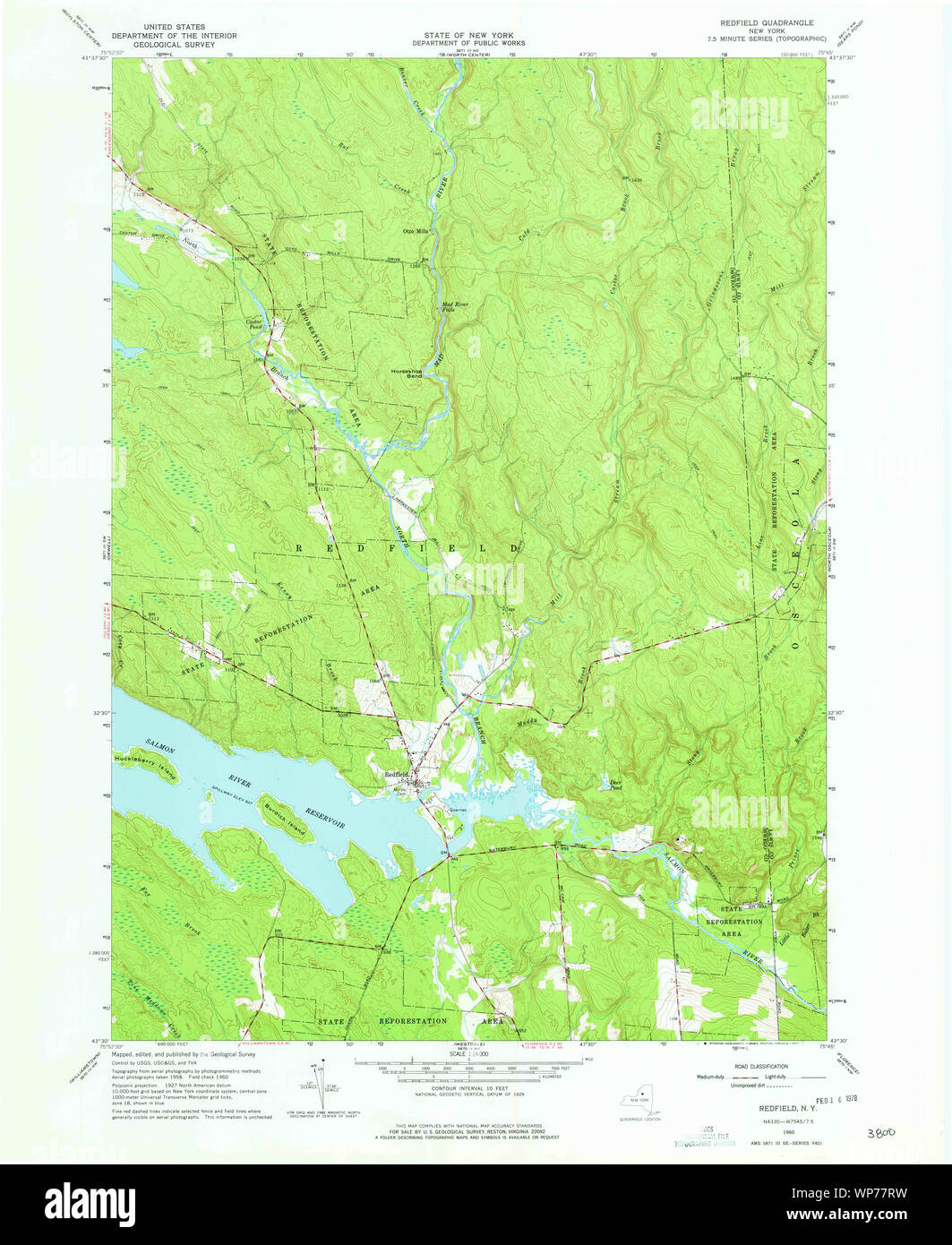 Redfield map hires stock photography and images Alamy