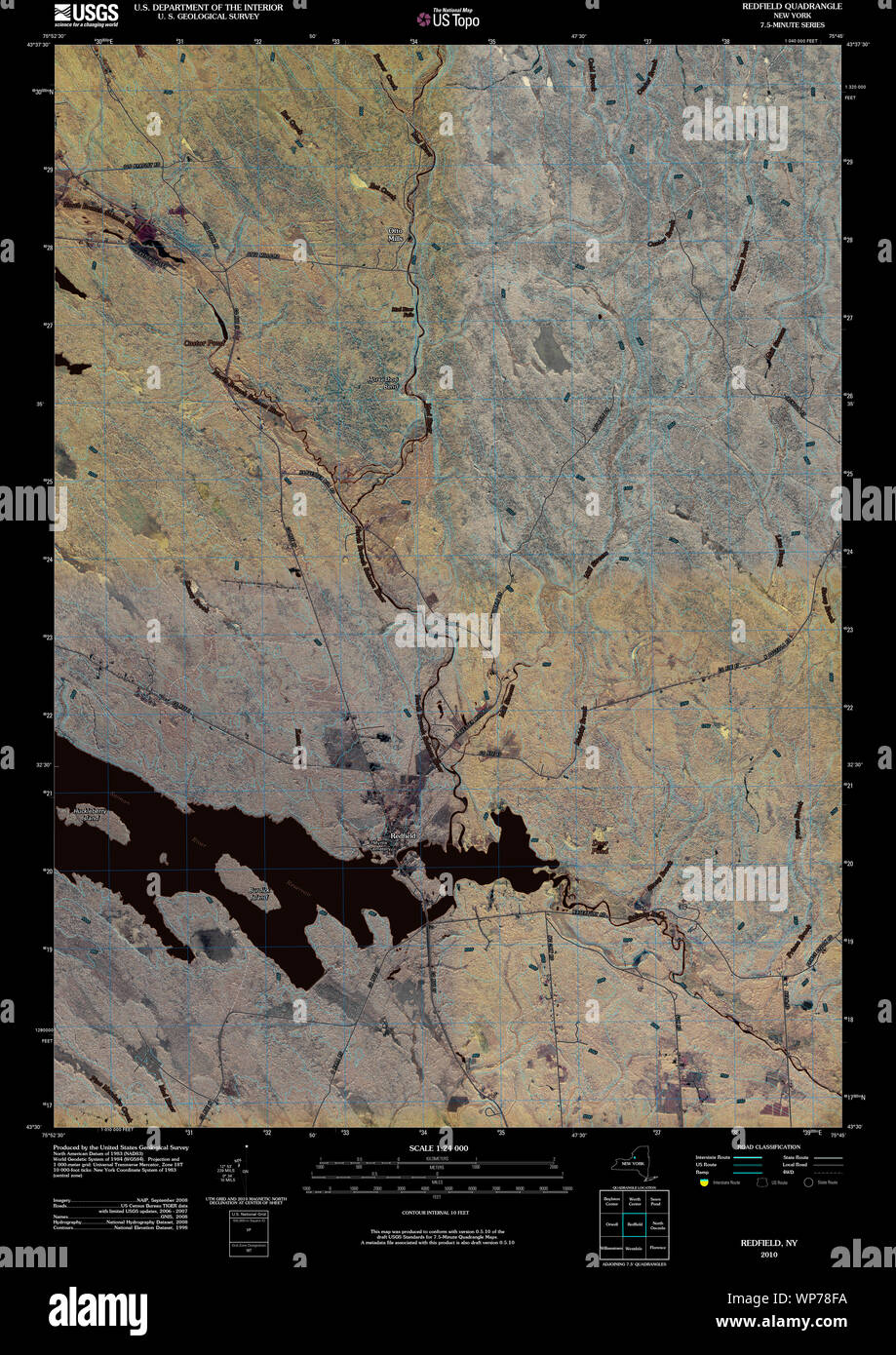 Redfield map hires stock photography and images Alamy