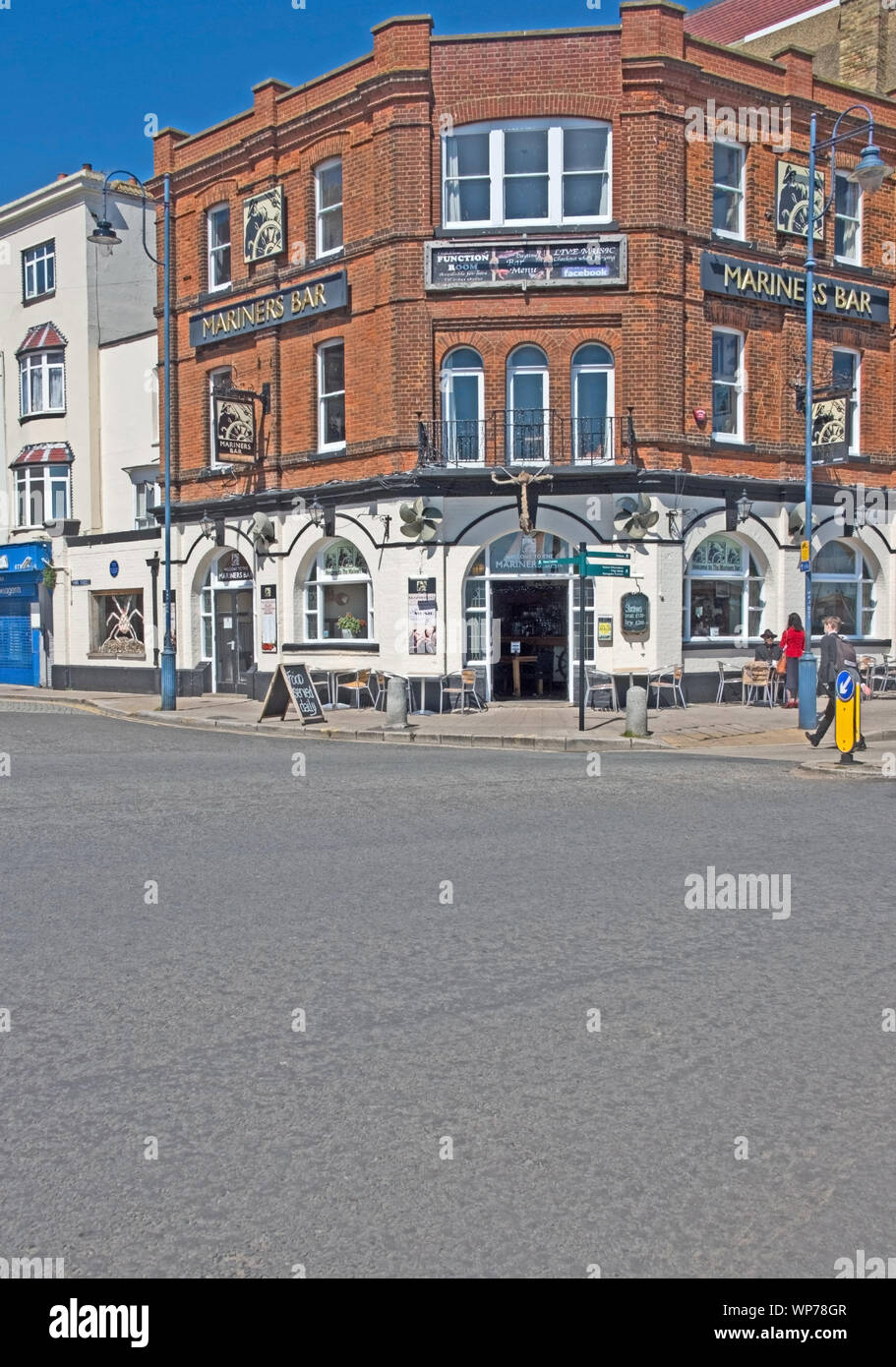 Ramsgate Front Mariners Bar Kent Stock Photo Alamy