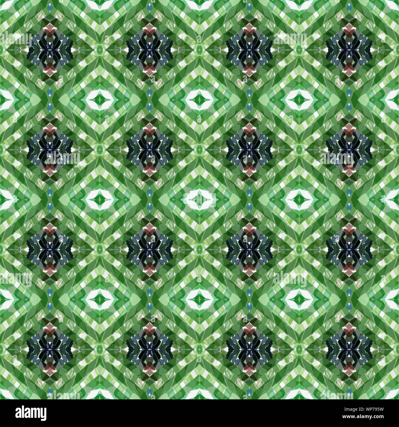 seamless pattern with sea green, light gray and very dark blue colors ...