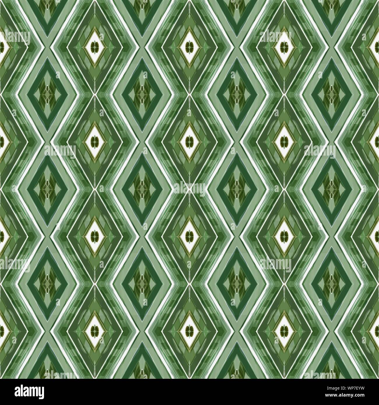 seamless repeating pattern with dark olive green, linen and dark sea