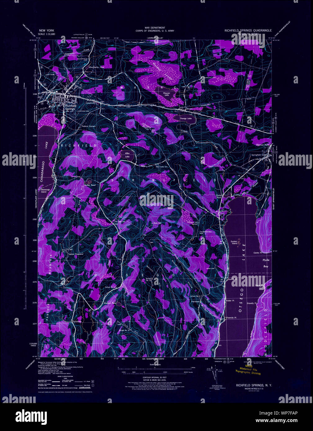 New York NY Richfield Springs 136281 1945 31680 Inverted Restoration