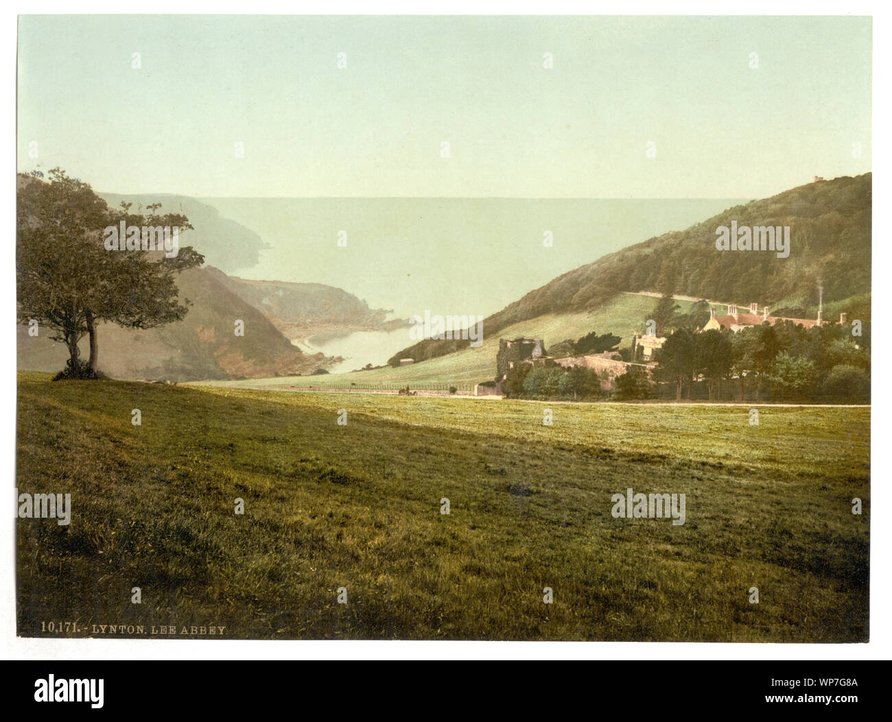 Lee Abbey Lynton And Lynmouth England Print No 10171 Forms Part lee-abbey-lynton-and-lynmouth-england-print-no-10171-forms-part