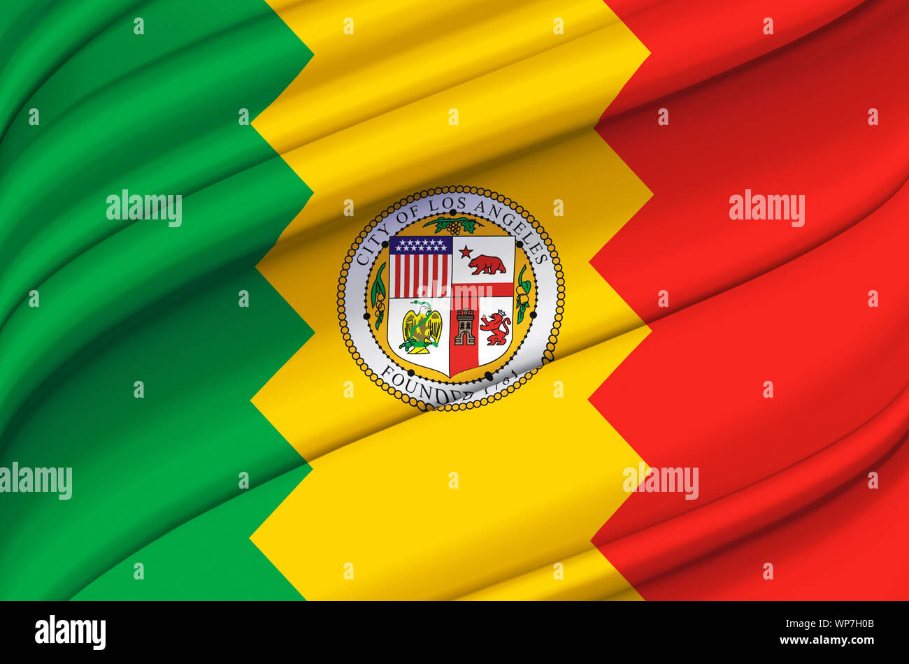 Los angeles state flag icon hi-res stock photography and images - Alamy