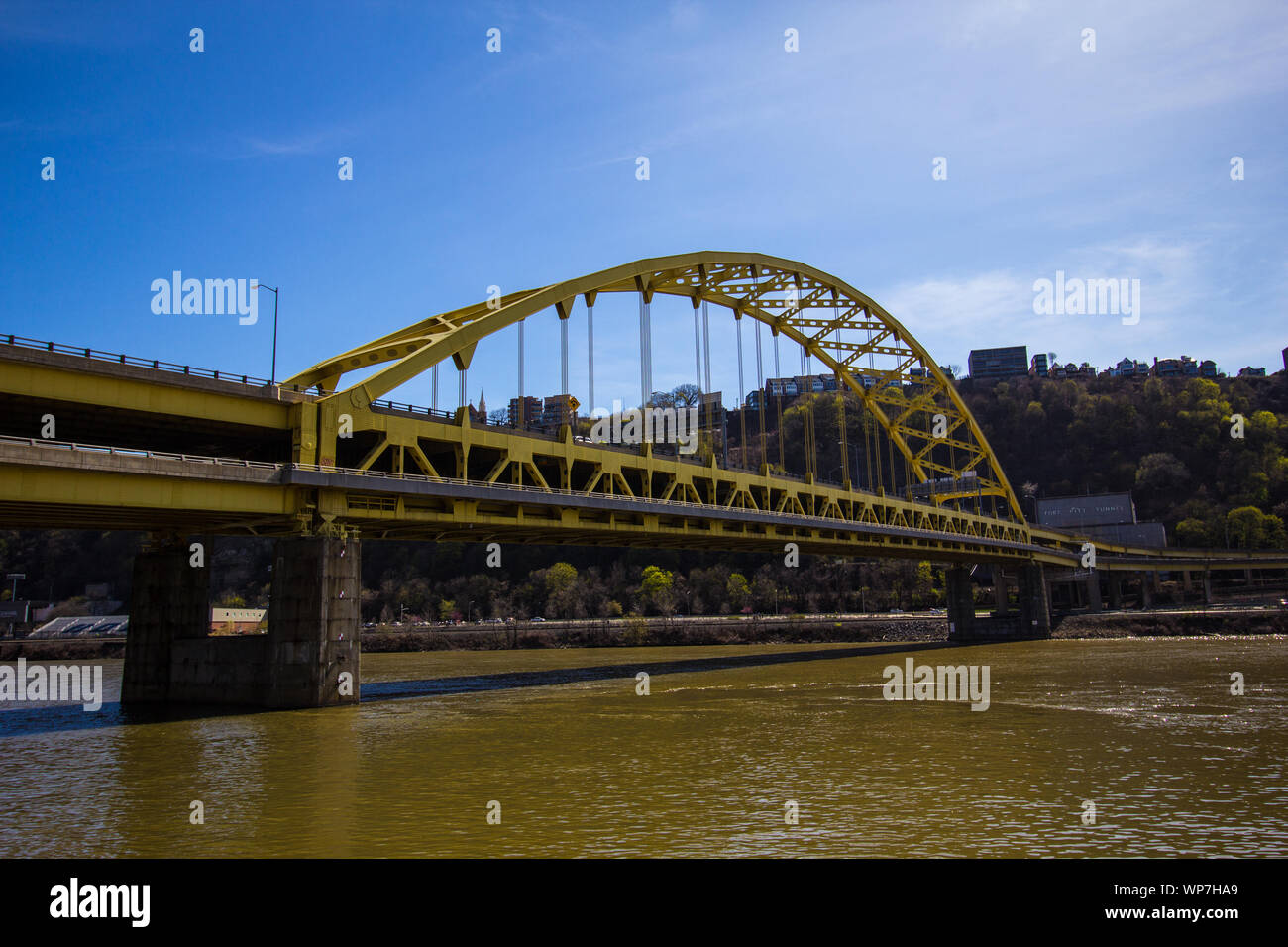 Fort Pitt Bridge, Pittsburgh, Pennsylvania Stock Photo - Alamy