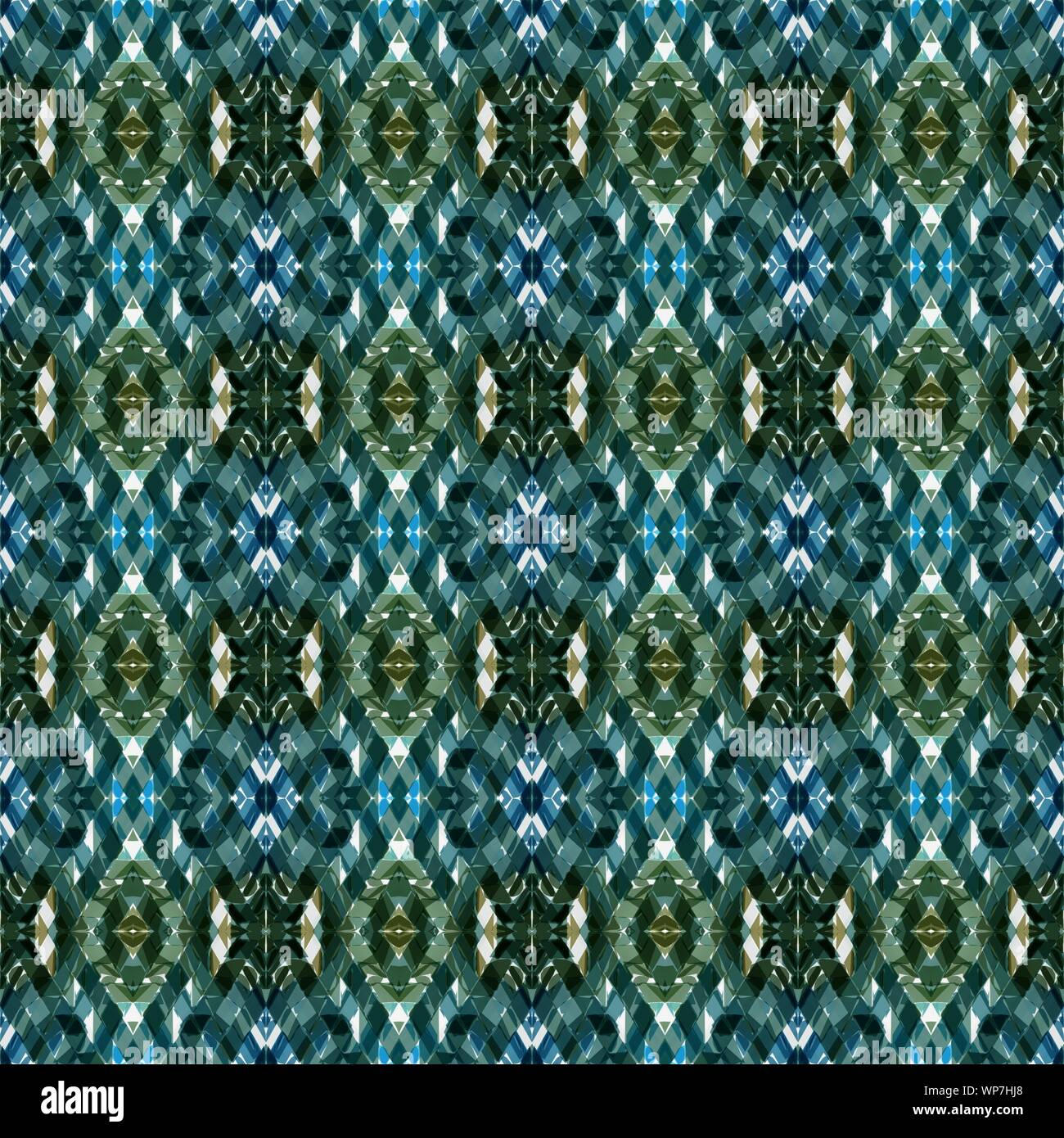seamless repeating pattern with dark slate gray, very dark blue and ...