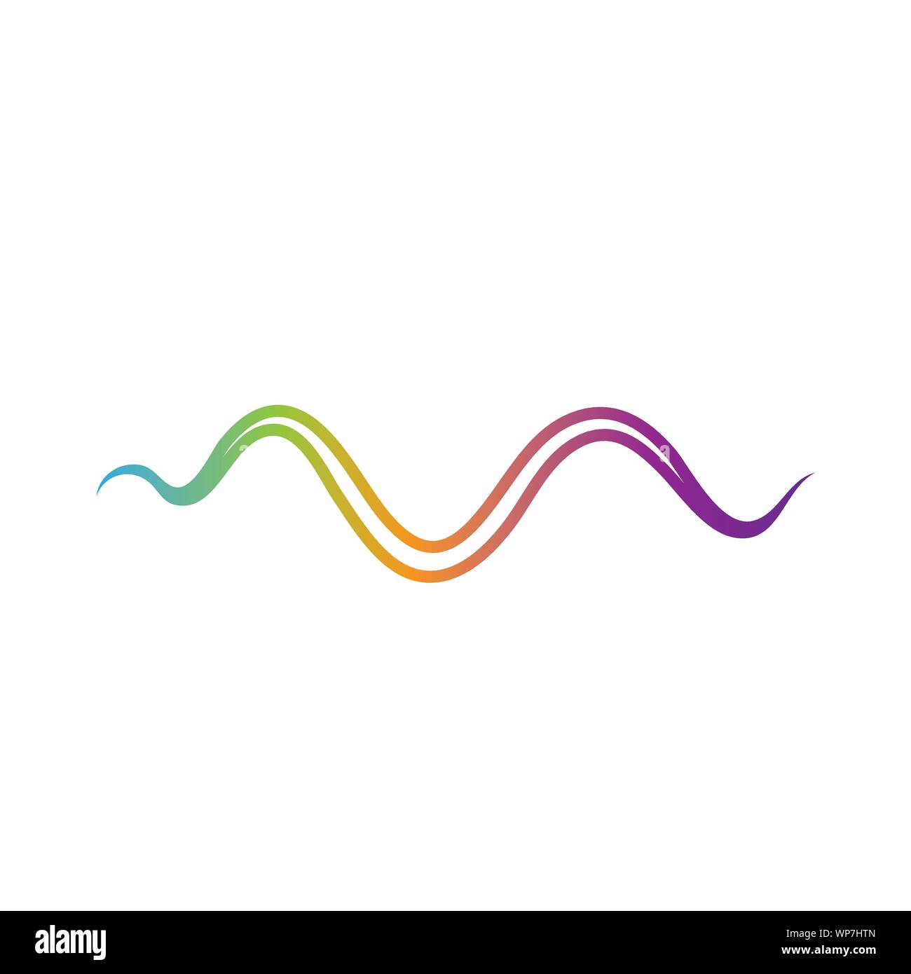 Sound wave logo template vector icon illustration Stock Vector Image ...