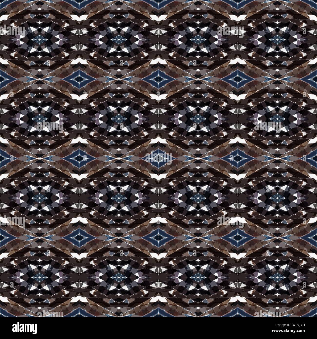 seamless repeating pattern with very dark blue, light gray and very ...