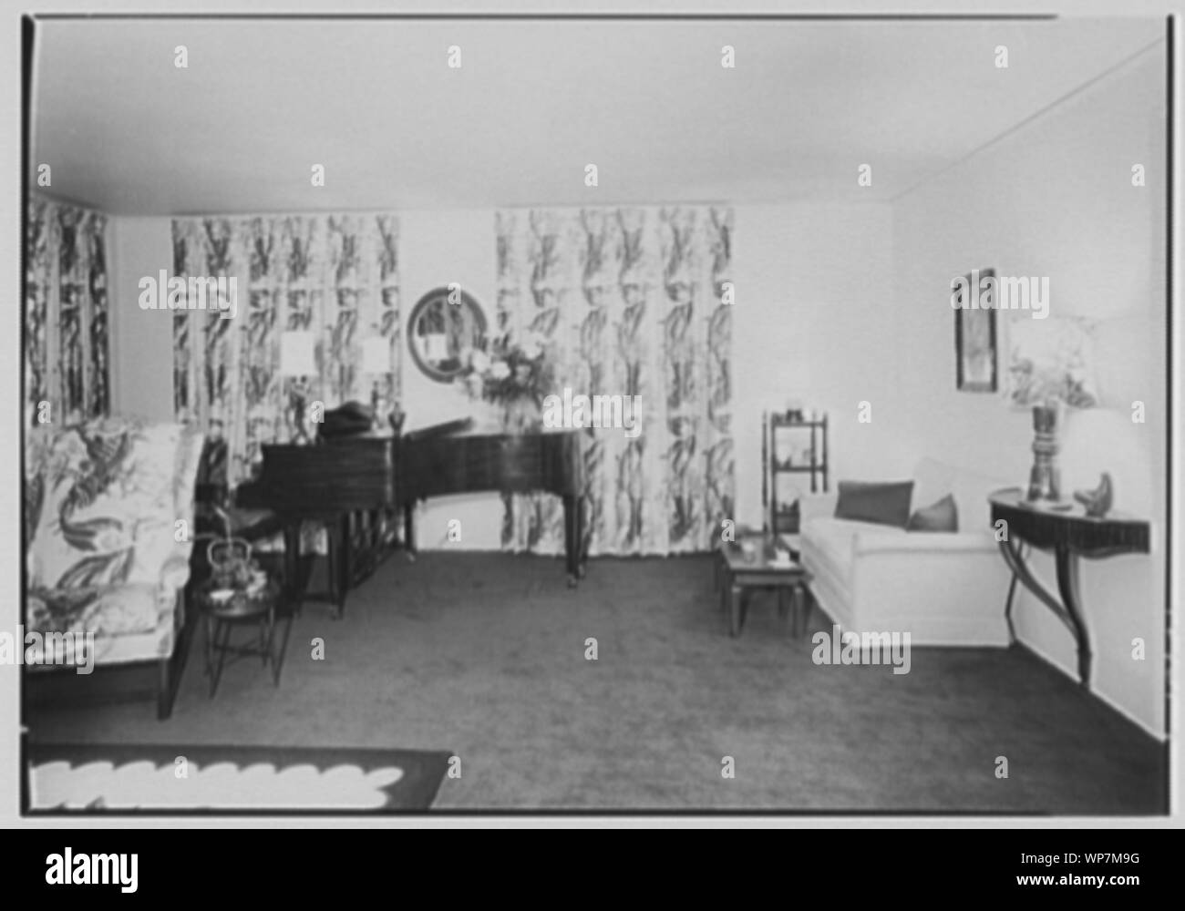 Leon Livingston, Lane's End, residence on Maple Ave., Katonah, New York. Stock Photo