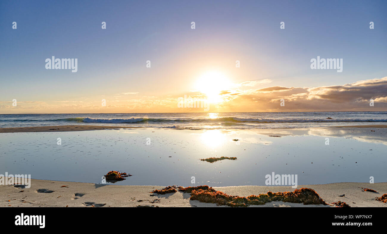 Mollymook Beach early morning NSW south coast Stock Photo
