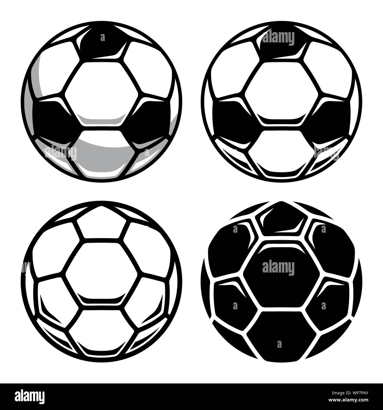 Football icon vector hires stock photography and images Alamy