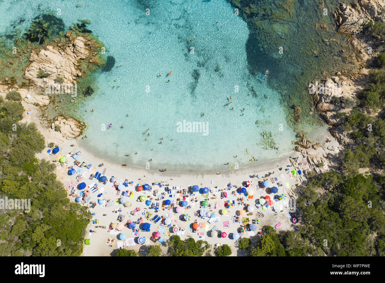 Spiaggia Capriccioli Costa Smeralda Sardinia Hi res Stock Photography 