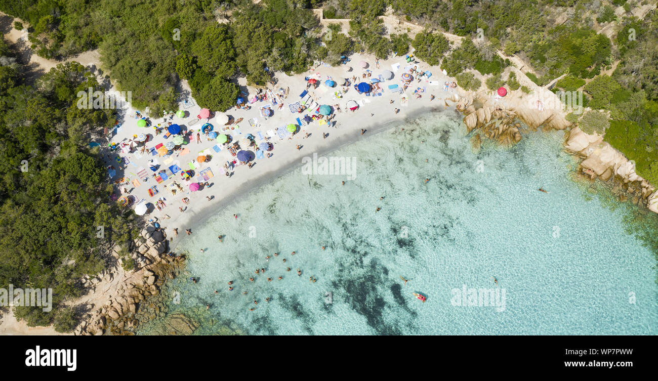 Spiaggia Capriccioli Costa Smeralda Sardinia Hi res Stock Photography 