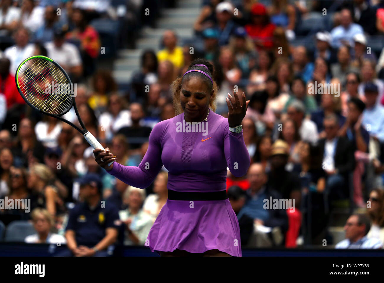 Serena williams 2019 us open hi-res stock photography and images