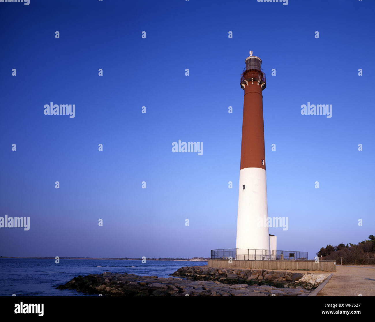 Lighthouse, Barnegat Light, New Jersey Stock Photo Alamy