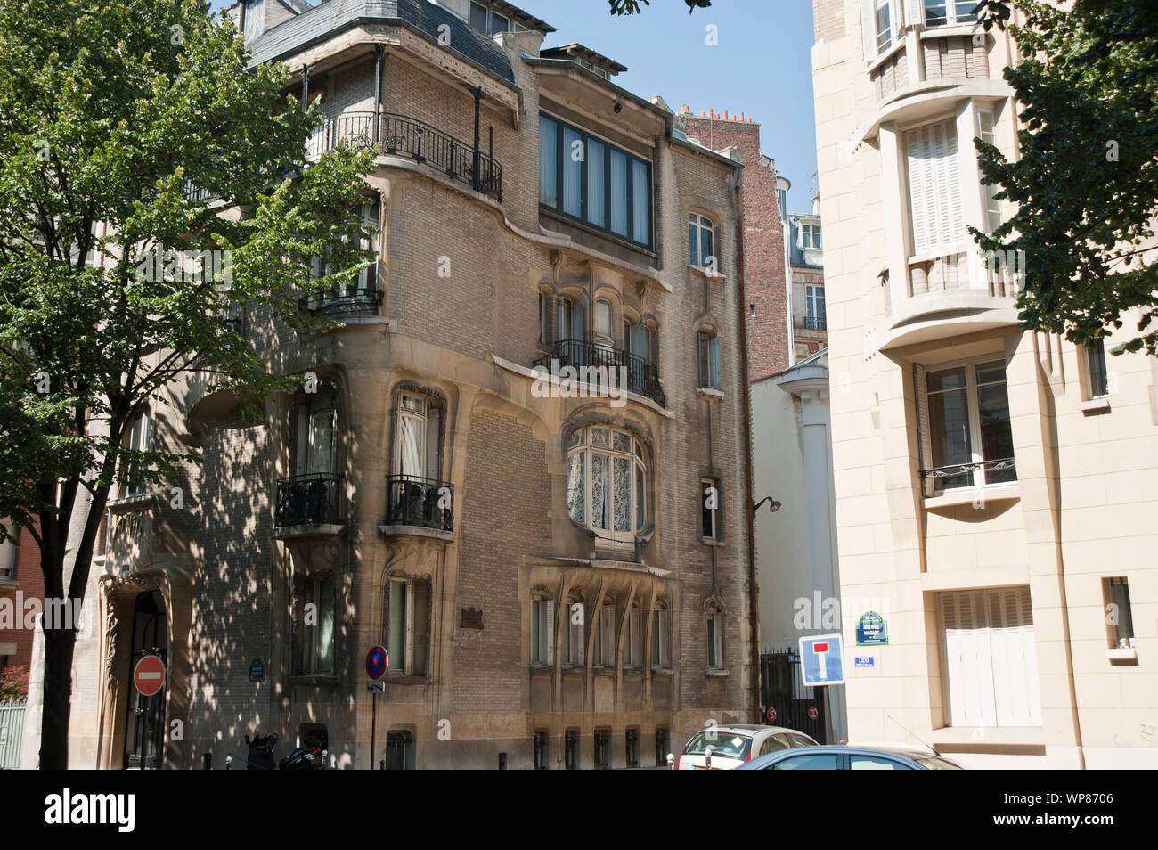 Paris, Architektur, Hector Guimard, Villa Flore, 120 Avenue Mozart, 19241927 Stock Photo Alamy