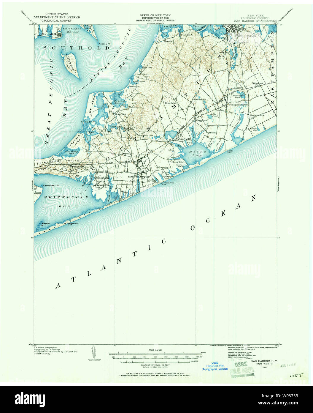 Map of sag harbor new york hires stock photography and images Alamy