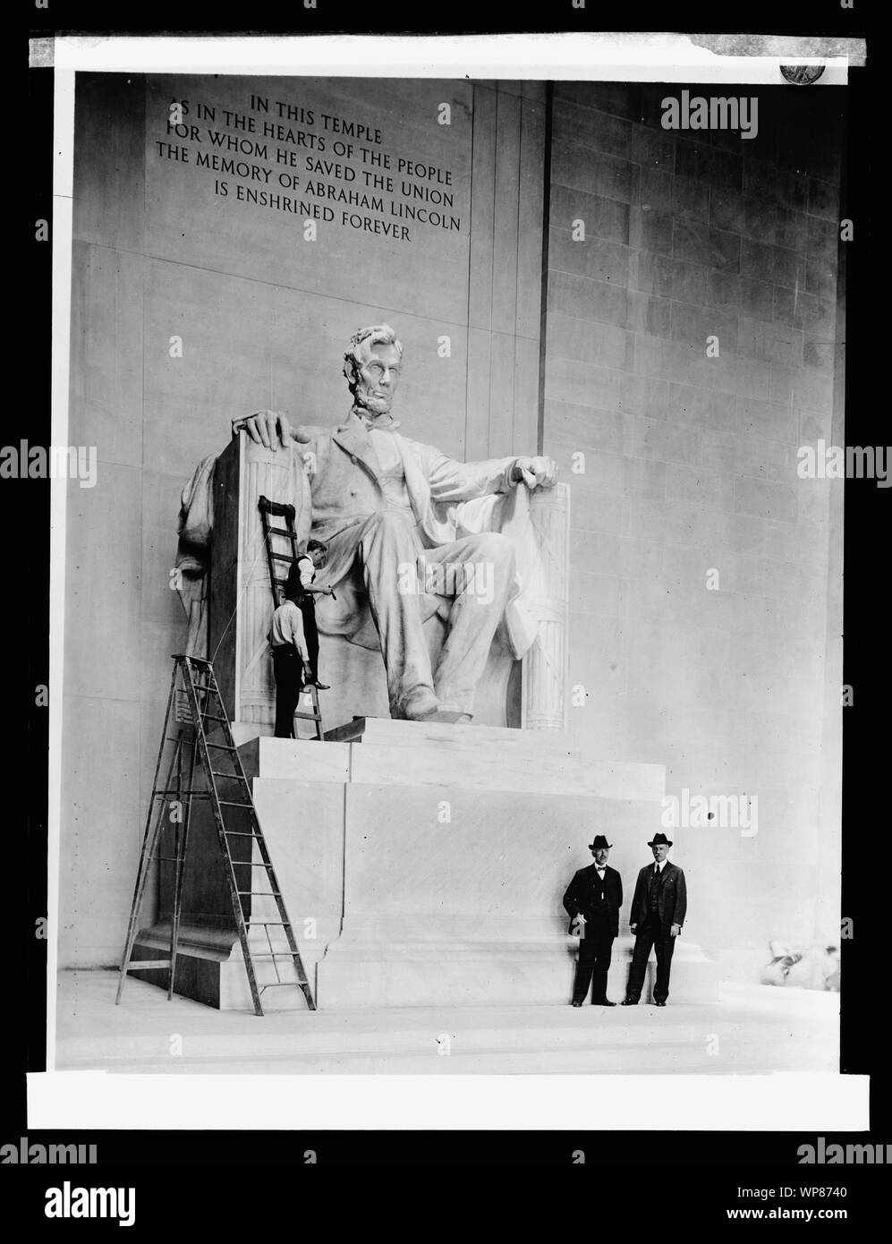 Lincoln Statue, Lincoln Memorial, [Washington, D.C.] Stock Photo Alamy