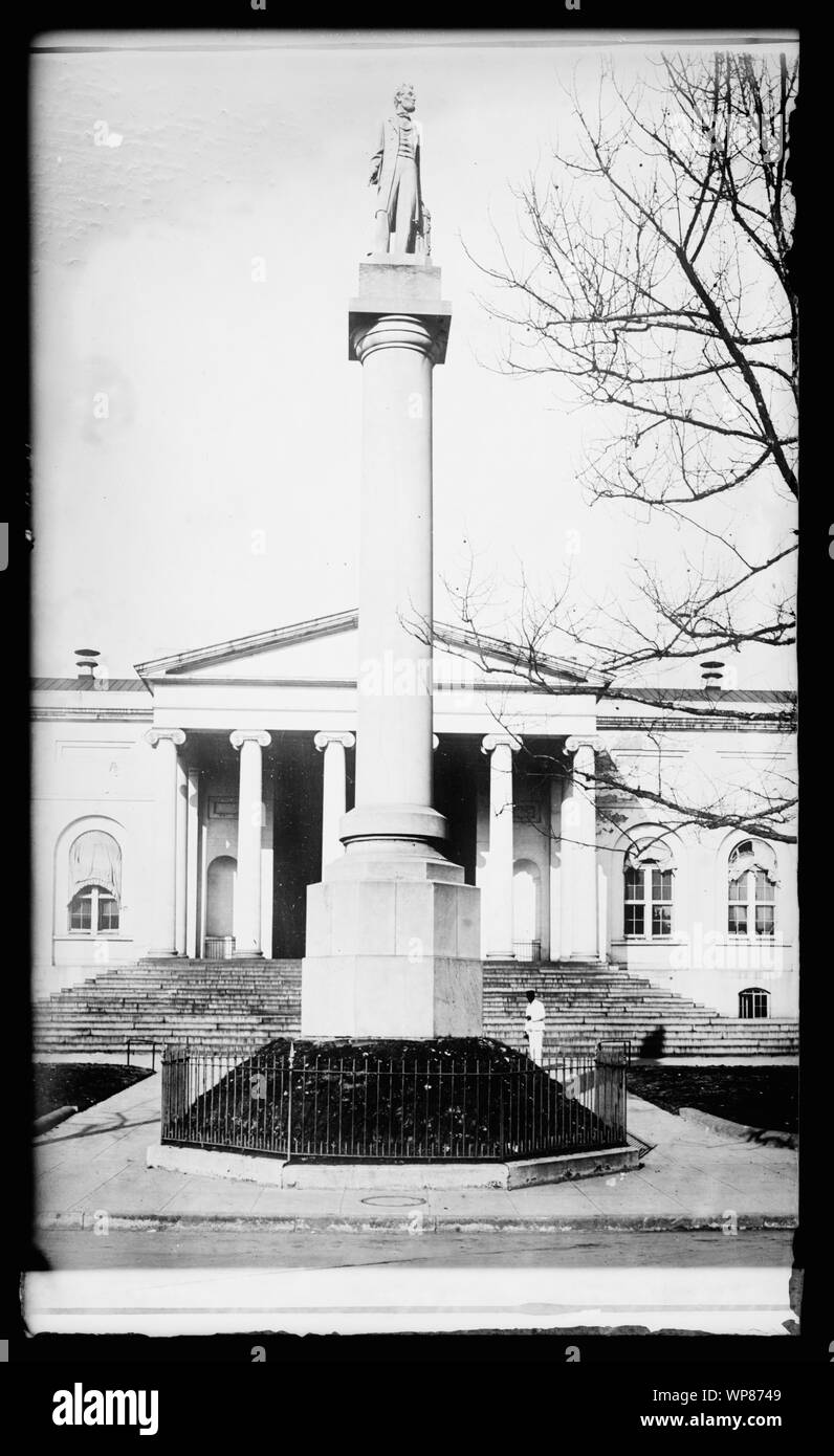 Lincoln Statue [...] House Stock Photo Alamy