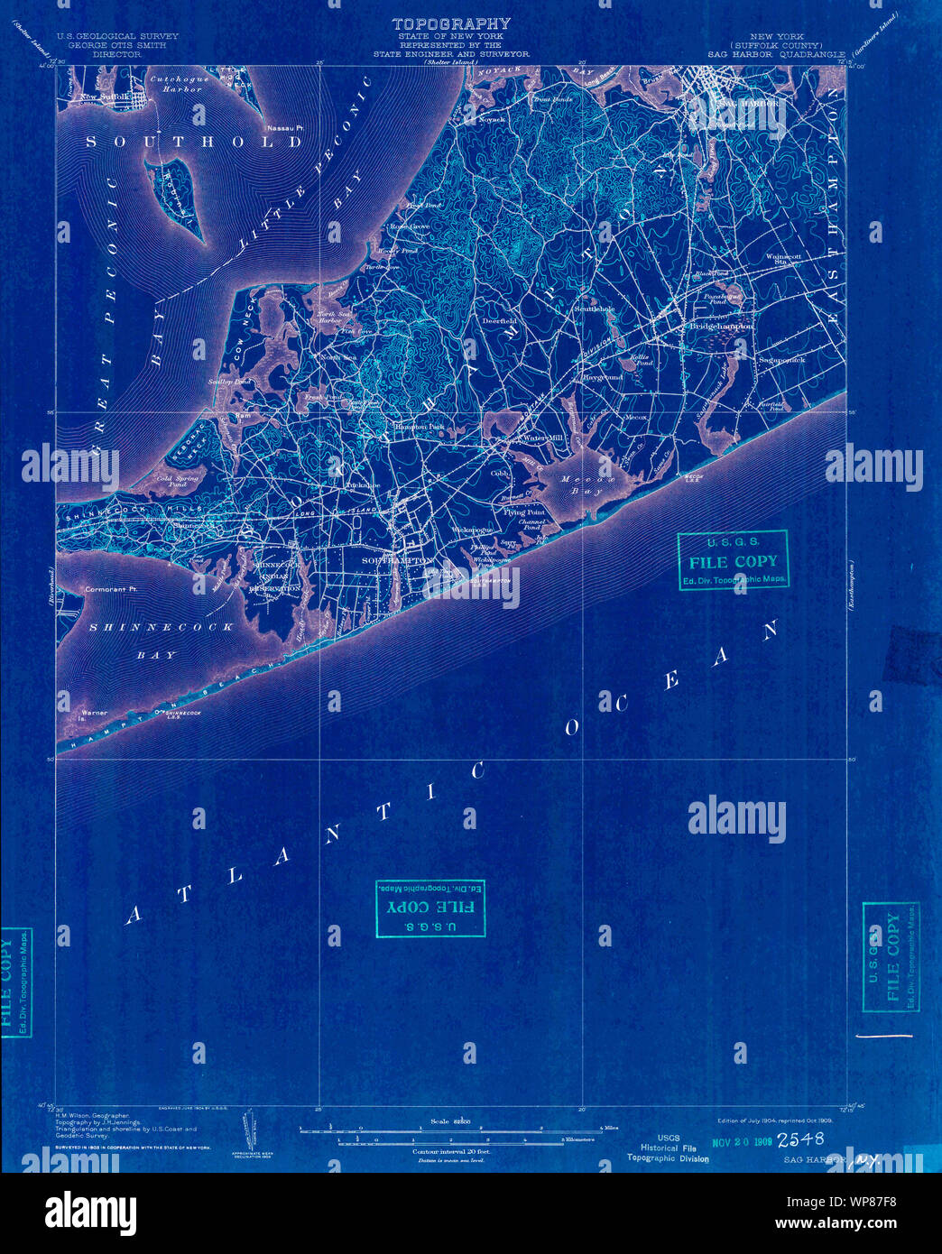Map of sag harbor new york hires stock photography and images Alamy