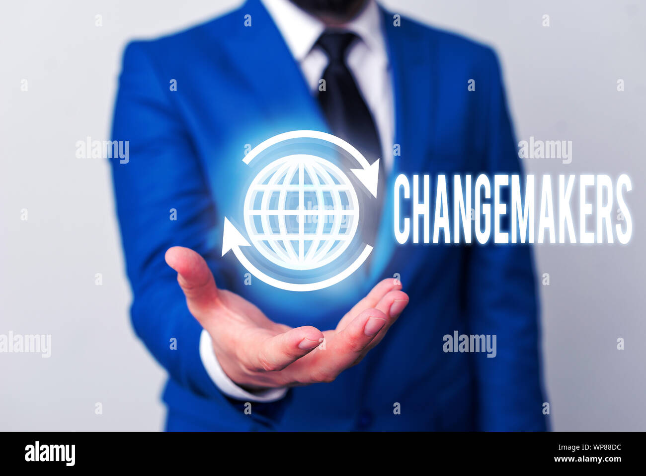 Word Writing Text Changemakers Business Photo Showcasing Young