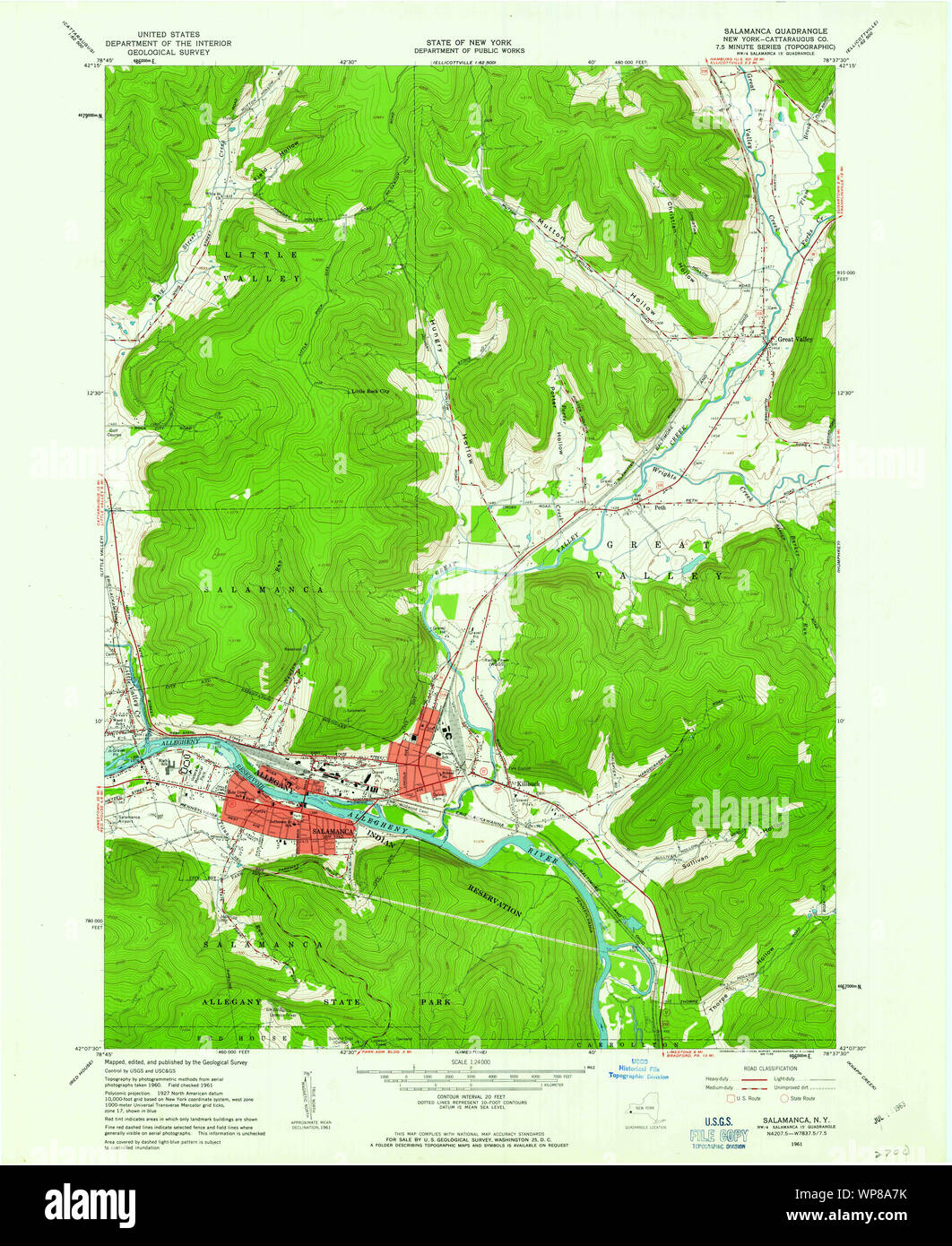 New York NY Salamanca 129324 1961 24000 Restoration Stock Photo Alamy