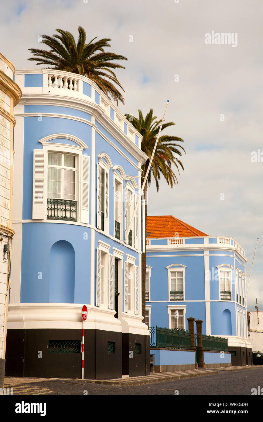 Palace (Palacio da Conceiçao) in Ponta Delgada. Sao Miguel island, Azores islands, Portugal. Stock Photo