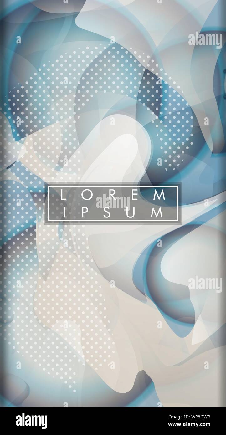 Abstract liquid pattern as background. portrait vector background ...