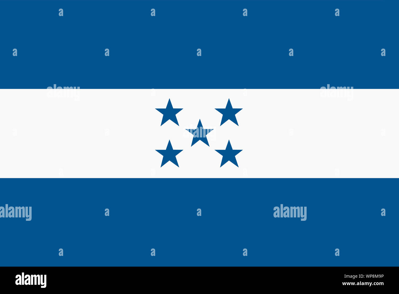 A Flag of Honduras background illustration large file Stock Photo