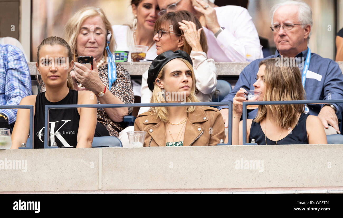 New York, NY - September 7, 2019: Josephine Skriver, Cara Delevingne
