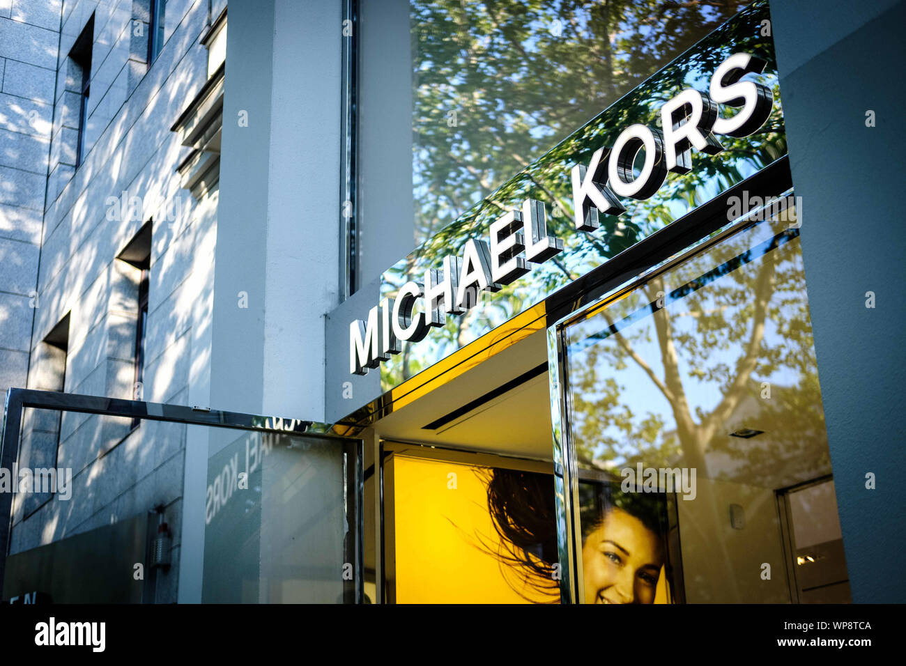 Berlin, Germany. 10th July, 2019. A view of the Entrance of clothing brand Michael  Kors store in Berlin. Credit: Hendrik Osula/SOPA Images/ZUMA Wire/Alamy  Live News Stock Photo - Alamy