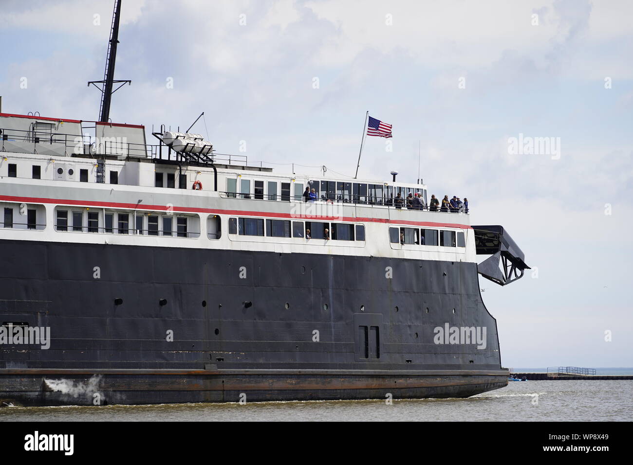 Ludington MI To Manitowoc WI SS Badger People & Car Ferry in Manitowoc
