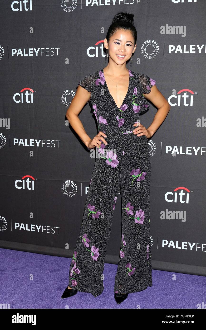 Beverly Hills, CA. 7th Sep, 2019. Leah Lewis at arrivals for PaleyFest Fall TV Previews: The CW Presents NANCY DREW, BATWOMAN AND KATY KEENE, Paley Center for Media, Beverly Hills, CA September 7, 2019. Credit: Priscilla Grant/Everett Collection/Alamy Live News Stock Photo