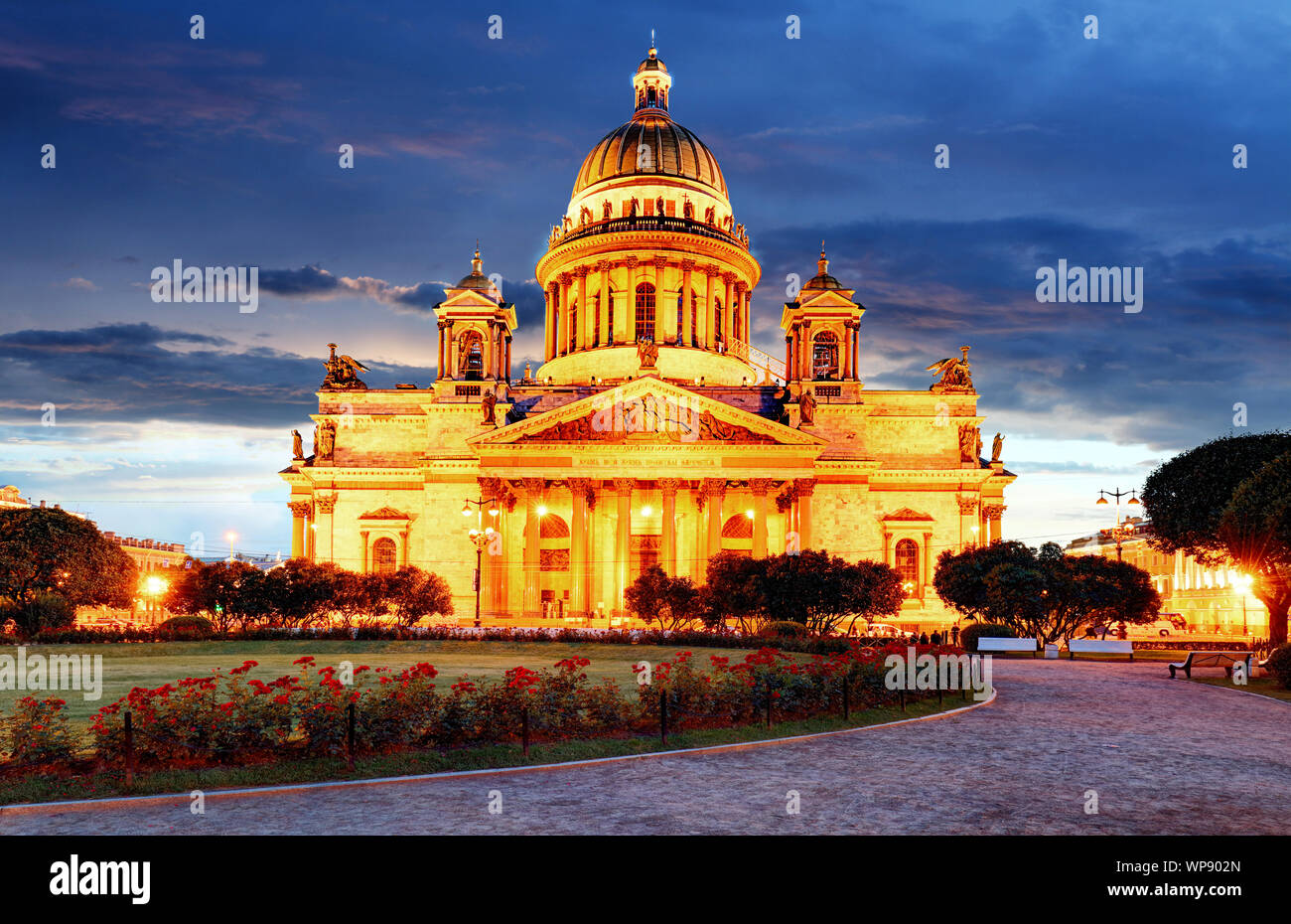 Russia - Saint Petersburg, Saint Isaac Cathedral Stock Photo - Alamy