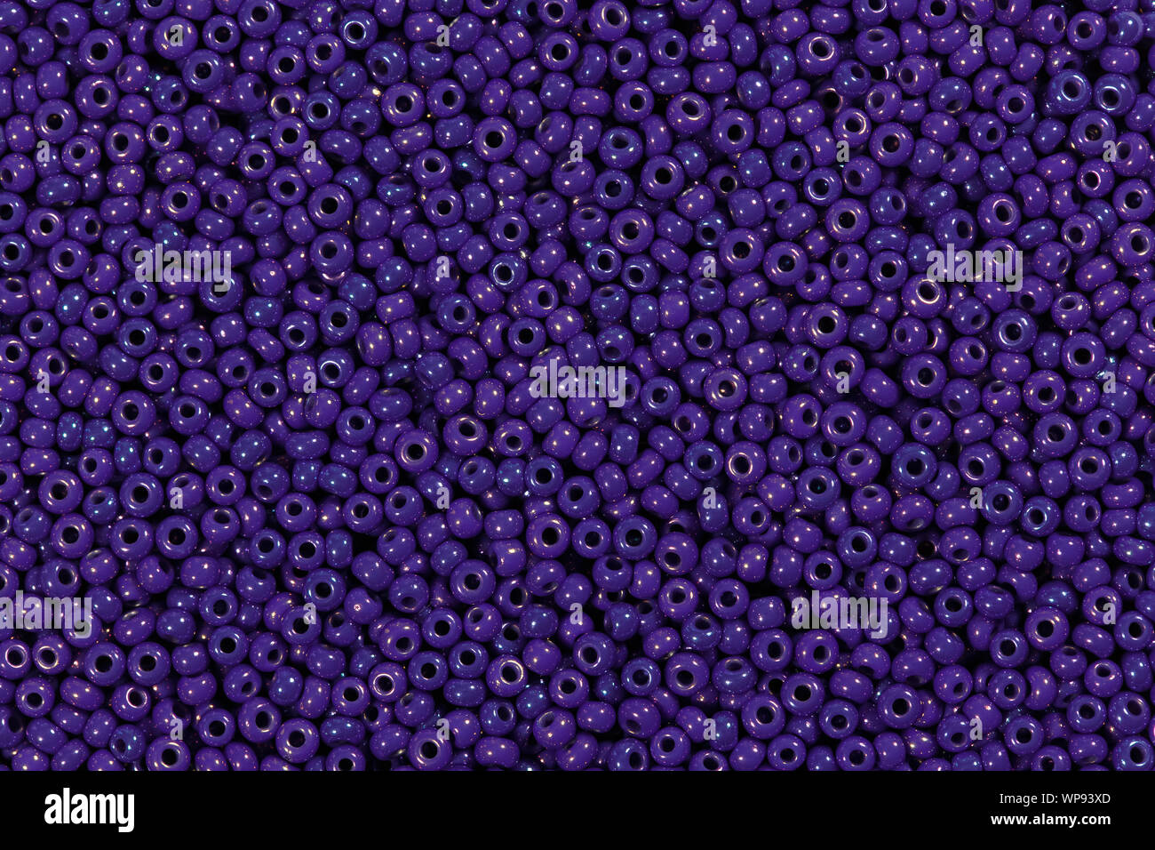 Dark blue glass beads. Close up photo Stock Photo Alamy
